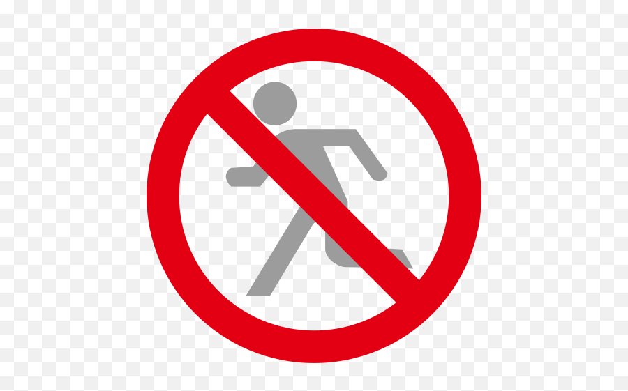 No Pedestrians Id 13007 Emojicouk - Authorised Personnel Only Vector,Drum Emoji