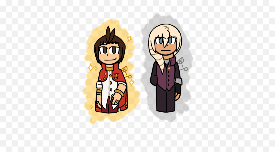 My Art Book - Klavier Dump Wattpad Fictional Character Emoji,Ace Attorney Emotion