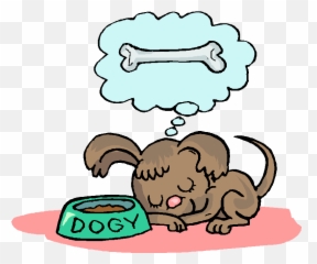 Library Of Dog Licking Banner - Dog Dreaming About Food Gif Emoji,Licking Puppy Emoticon