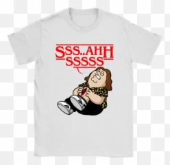 Sss Ahh Sssss Peter Griffin X Stranger - Goat Shirts Emoji,Peter Griffin Text Emoticon