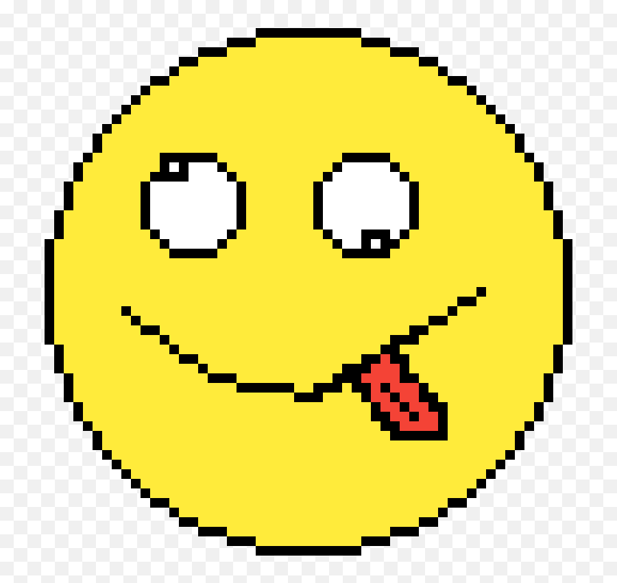 Pixilart - Big Head Cartoon Gif Emoji,Derp Face Emoticon