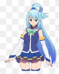 Hentai Heroes - Aqua Konosuba Emoji,Headpat Emoji