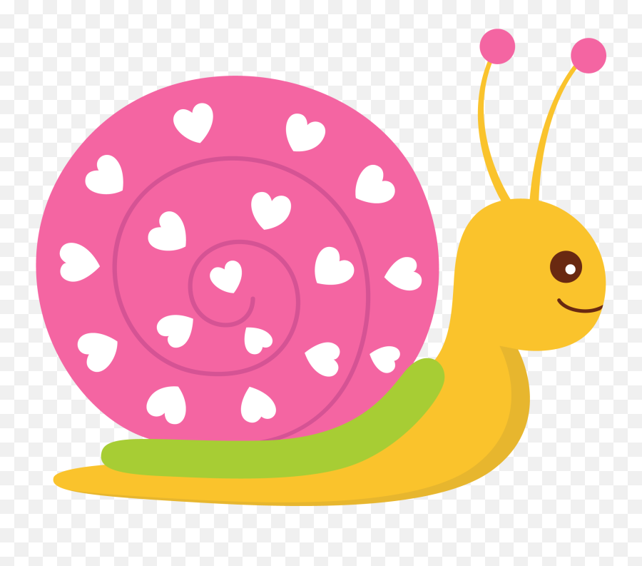 Clip Art Snail Snail Cartoon - Desenhos De Bichinhos Png Emoji,Can Custom Emoticons Be Used In Escargot