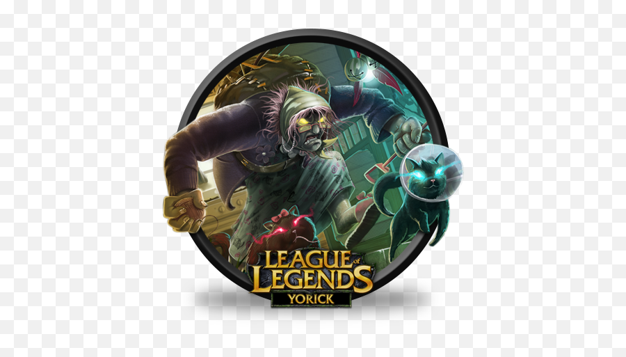 Yorick Unofficial Icon League Of Legends Iconset Fazie69 - Icons League Of Legends Png Emoji,League Of Legends Zed Facebook Emoticon