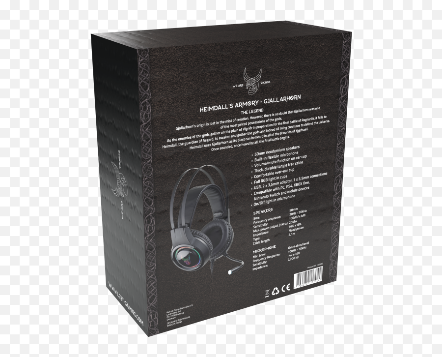 L33t Gjallarhorn Gaming Headset 50mm - Gaming Headset Emoji,Gjallarhorn Emotion Electronics