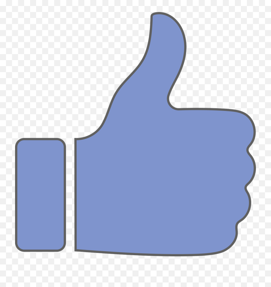 Pulgares Arriba Pulgar - Gráficos Vectoriales Gratis En Pixabay Thumb Signal Emoji,Emoticon De 2 Dedos Para Facebook
