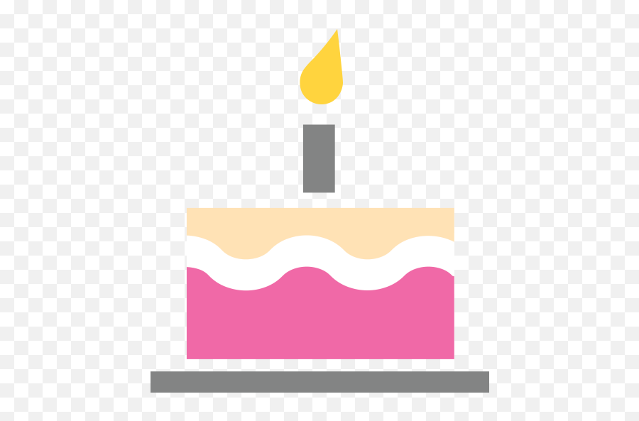 Birthday Cake - Vertical Emoji,Cake Emoji