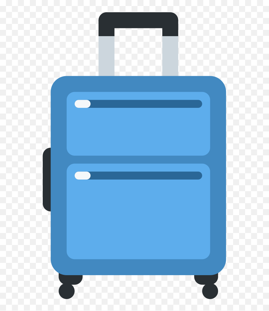 Suitcase - Luggage Emoji,Suitcase Emoticon White
