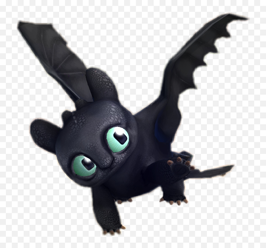 Train Your Dragon Toothless Dragon - Httyd Baby Toothless Png Emoji,How To Train Your Dragon Toothless Emoticons