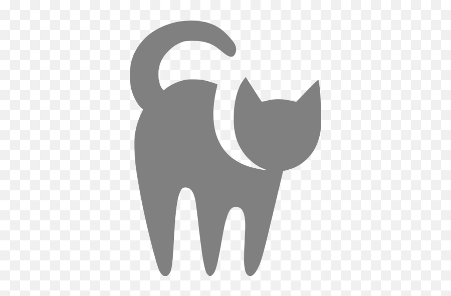 Gray Cat Icon - Animal Icon Png Emoji,Grey Cat Emoticon