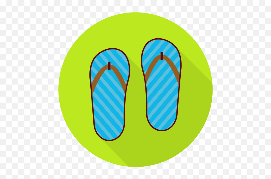 Summer Flip Flops Free Icon Of Summer - Flip Flop Icon Png Emoji,Flip-flop Emoticons For Facebook