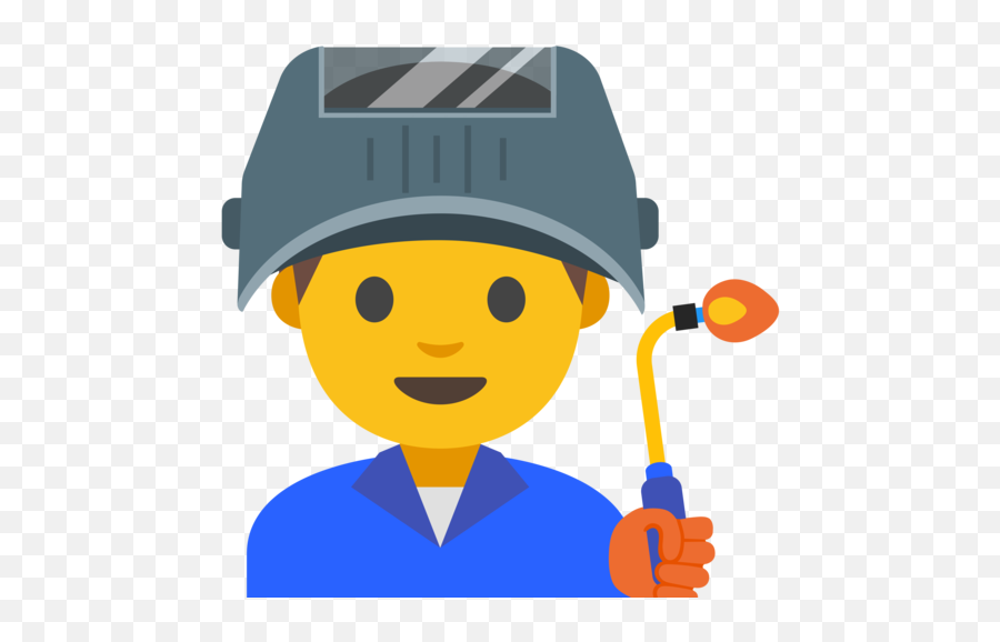 Man Factory Worker Emoji - Emoji,Female Factory Worker Emoji