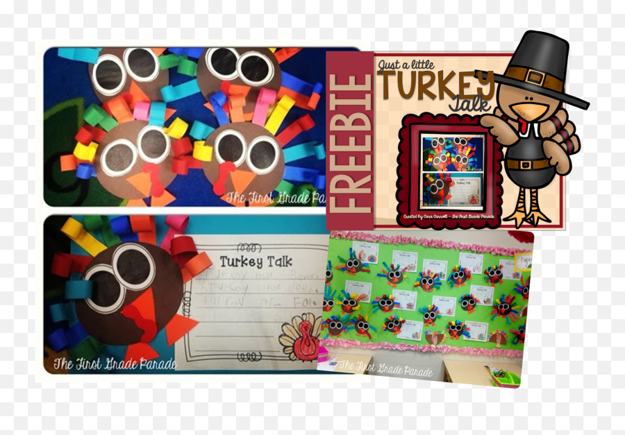 Talk Turkey To - Cute First Grade Thanksgiving Crafts Emoji,Emotions Turkeys Feel