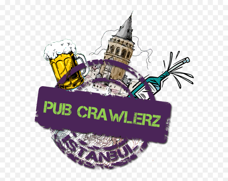 Istanbul Pub Crawl - Beer Glassware Emoji,Emoji 2 Pub Crawl