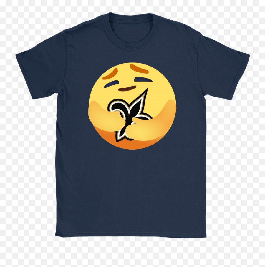 Love The New Orleans Saints Love Hug - Funny Kc Chiefs Shirts Emoji,New Orleans Saints Emoji