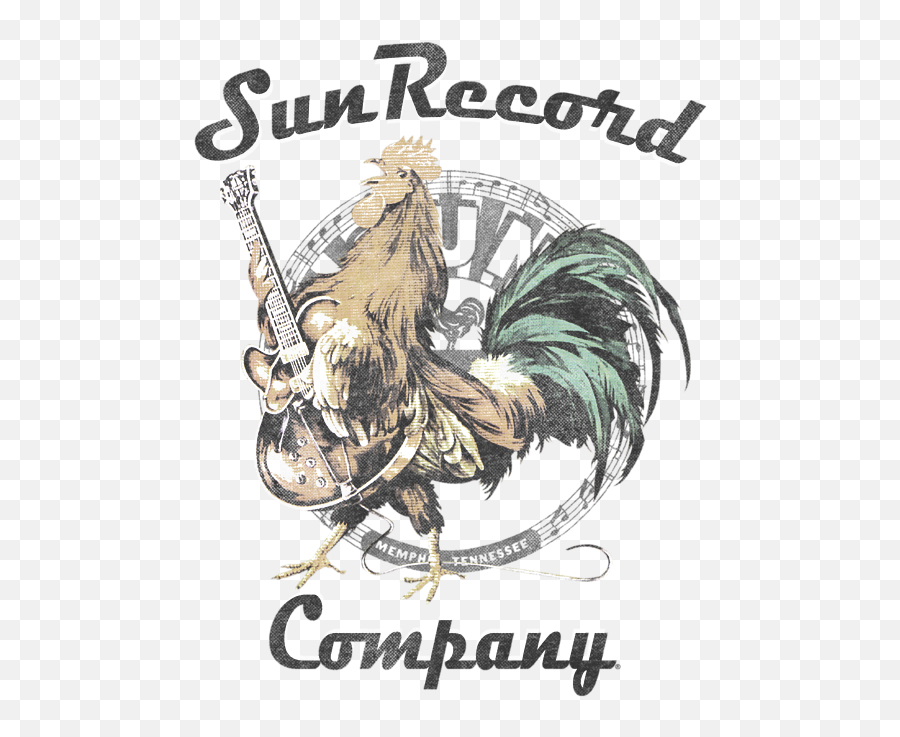 Sun - Sun Records Rooster Emoji,Text Emoticons For Rockin