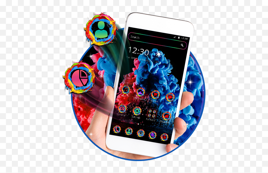 Amazoncom Neon Smoke Colors 2d Theme Appstore For Android Emoji,Smoke High Emojis