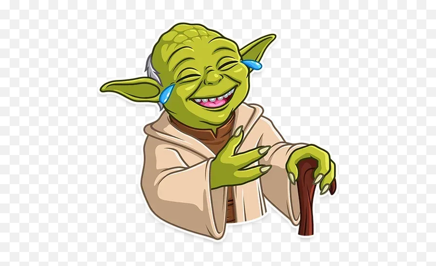 Master Yoda Whatsapp Stickers - Yoda Telegram Emoji,Yoda Emoticon
