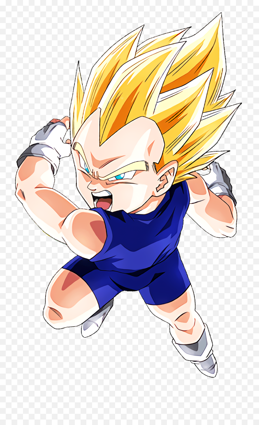 Saiyan Inherited Youth Super Saiyan Vegeta Jr About To Smack Emoji,Emojis 2048 Pixels Sized