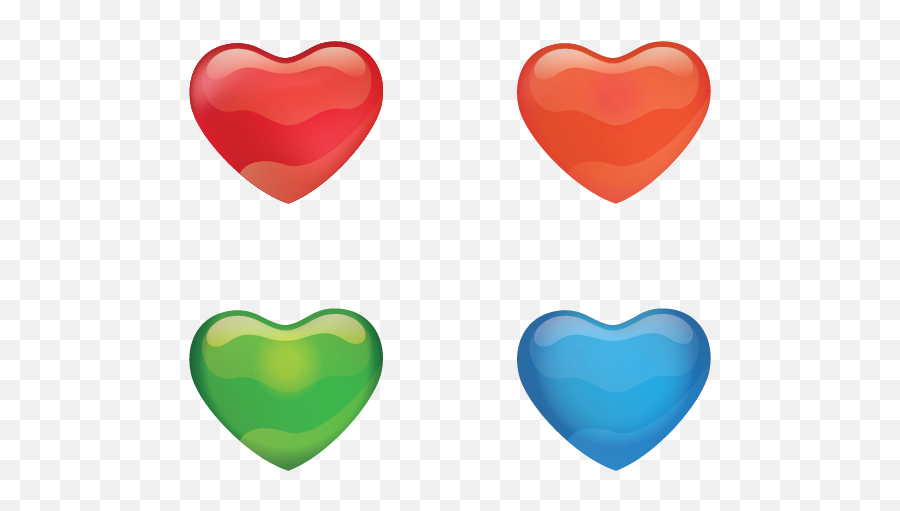 Heart Color Search By Muzli Emoji,Whiteheart Emoji