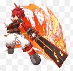Elsword U2013 Free To Play Anime Action Mmorpg - Fictional Character Emoji,Erbluhen Emotion Guide