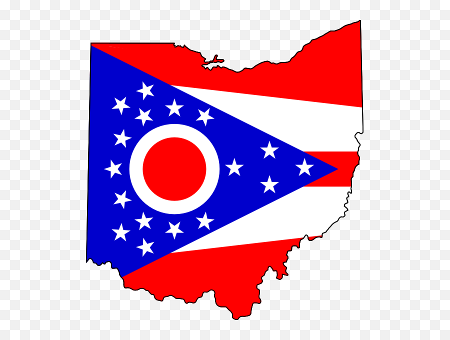 Free Ohio Cliparts Download Free Clip - Ohio Flag State Shape Emoji,Ohio Flag Emoji