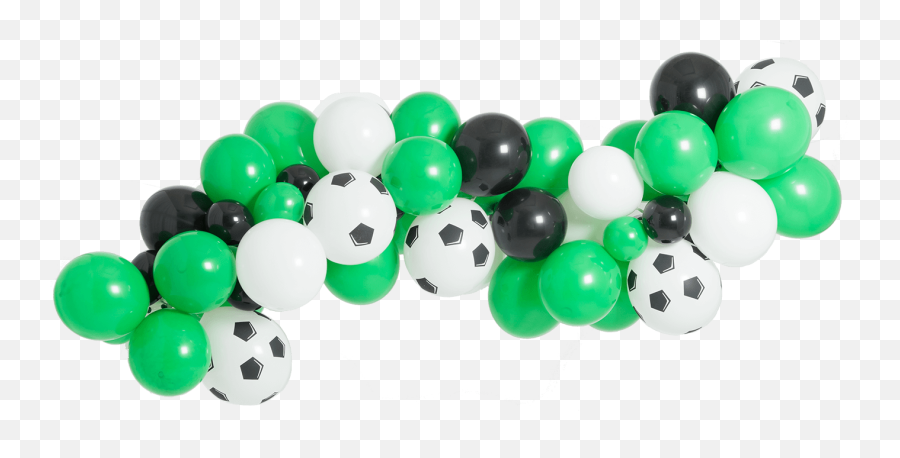 2m Balloon Garland - Soccer Soccer Party Balloon Garland Emoji,Soccer Mom Emoji