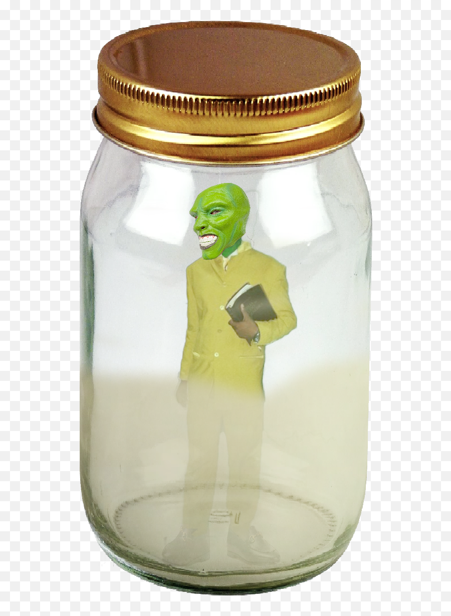 Stanley Ipkiss Cum Jar - Cum Jar Emoji,Mason Jar Emoji