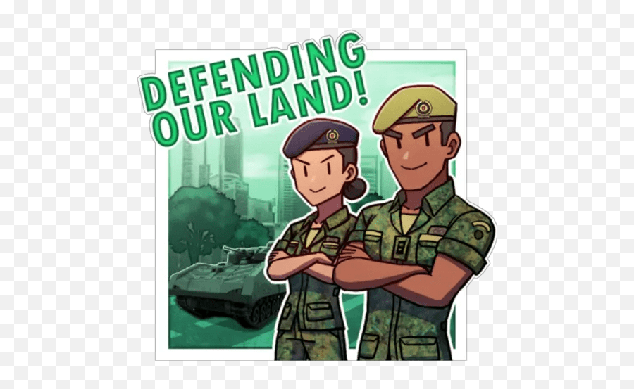 Saf Day - Saf Army Whatsapp Sticker Emoji,Army Emoticon
