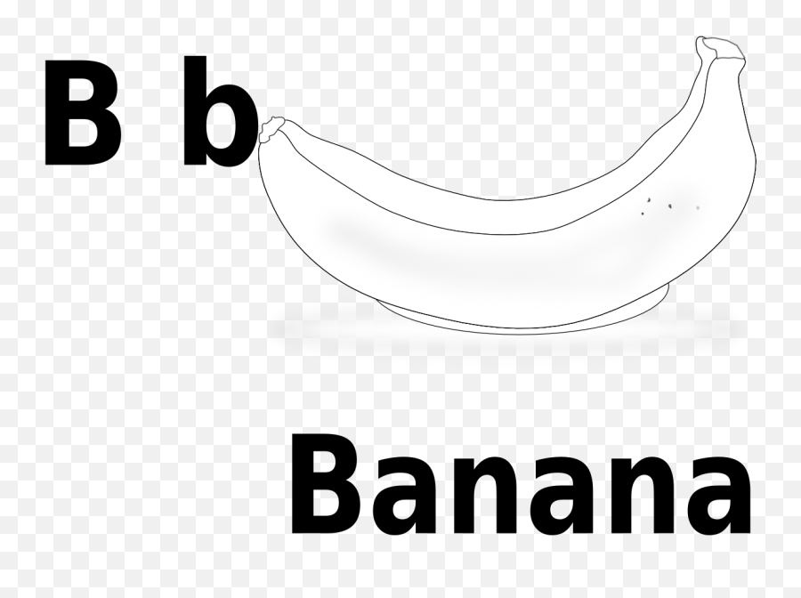 B For Banana Panda Free Images - B For Banana Black And Ripe Banana Emoji,Banana Emoji