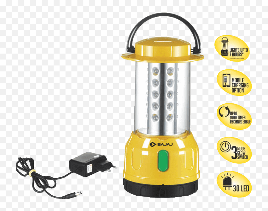 Bajaj Ledglow 430 Lr Rechargeable - Small Appliance Emoji,Emoji Led Lights