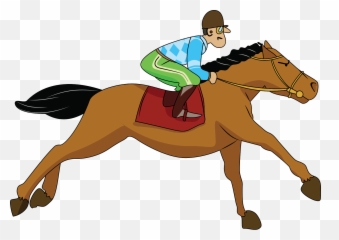 Jockey - Galloping Clipart Emoji,Horse Rider Emoji
