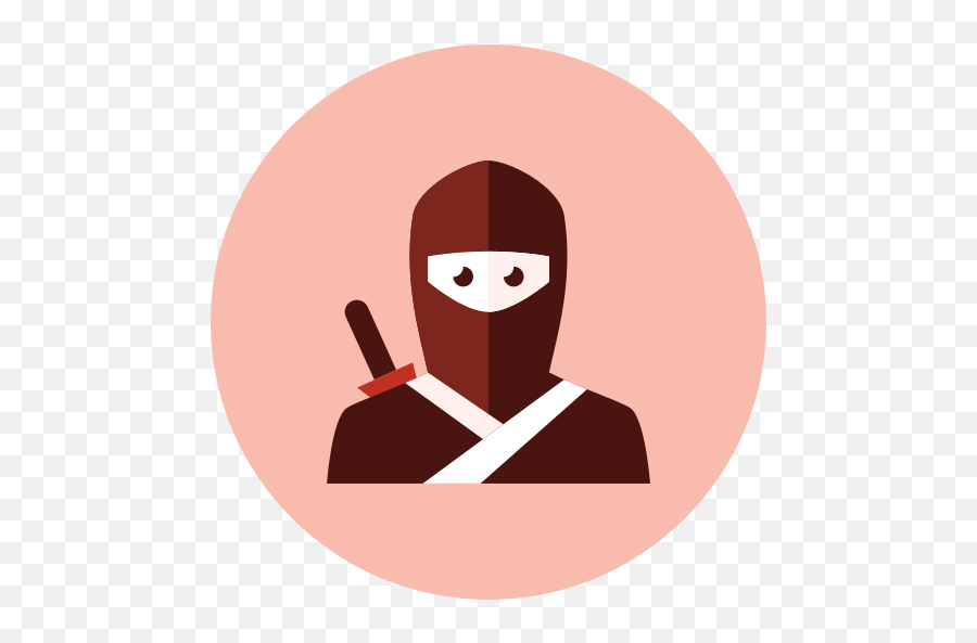 Ninja Free Icon Of Kameleon Red Round - Ninja Icon Emoji,Emoji Letter Fax Graph Masks