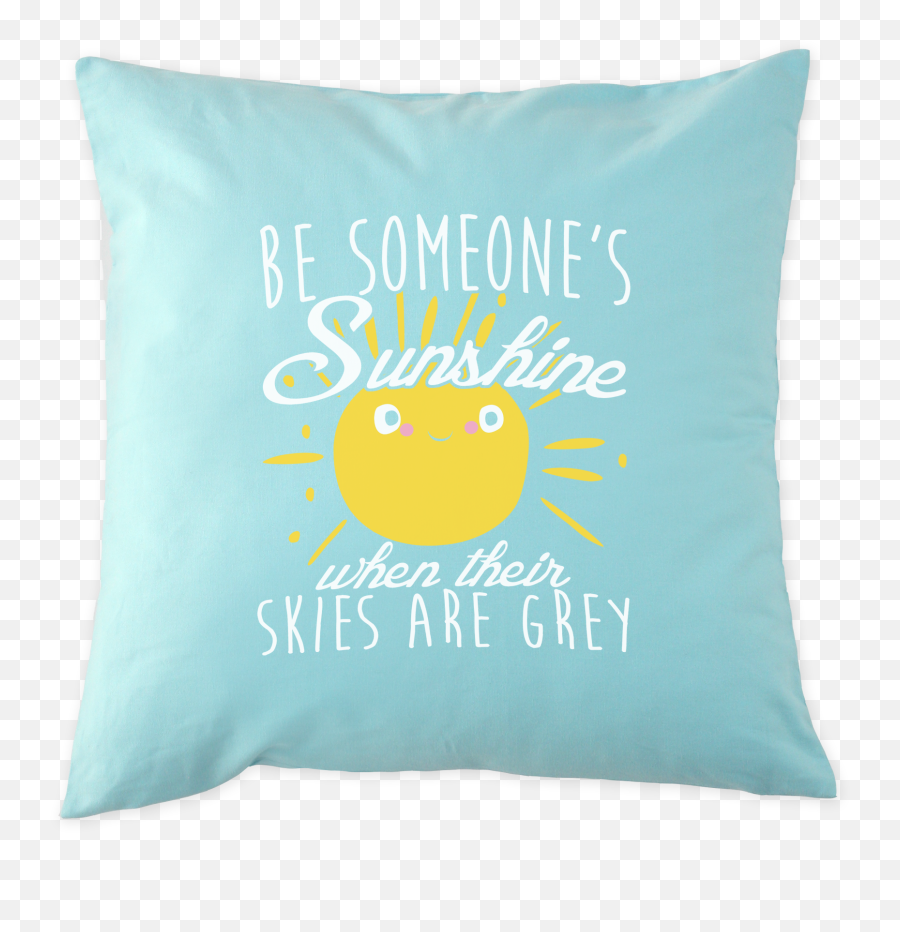 Be Someoneu0027s Sunshine Pillow Case 18x18 - Kim Kardashian Wedding Makeup Emoji,Sunshine Emoticon