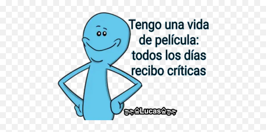 Frases Con Mr Meeseeks 2 Stickers For - Dot Emoji,Mr Meeseeks Emoji