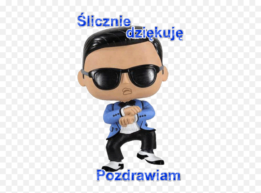 Obrazki I Gify Na Kazda Okazje I - Gangnam Style Funko Pop Emoji,Emoji El Hareketleri