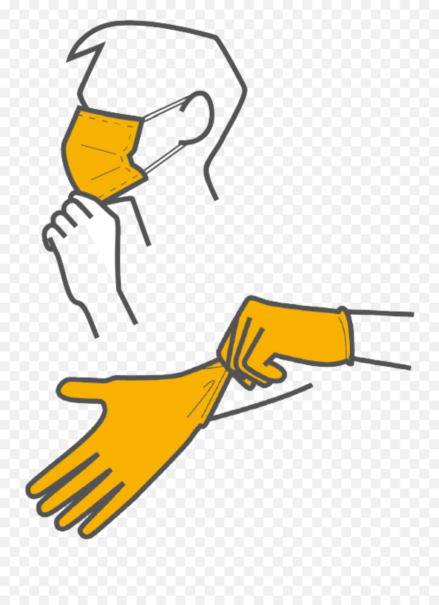 How To Protect Yourself U0026 Others With A Mask U0026 Gloves - Mask Disposal Guidelines Emoji,Emotion Face Parts Clip Art
