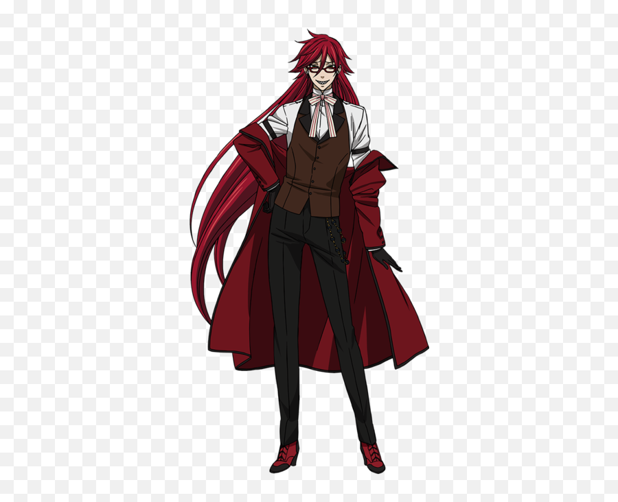 Black Butler Grim Reapers Characters - Black Butler Cosplay Costumes Emoji,Black Butler Does Sebastian Have Emotions