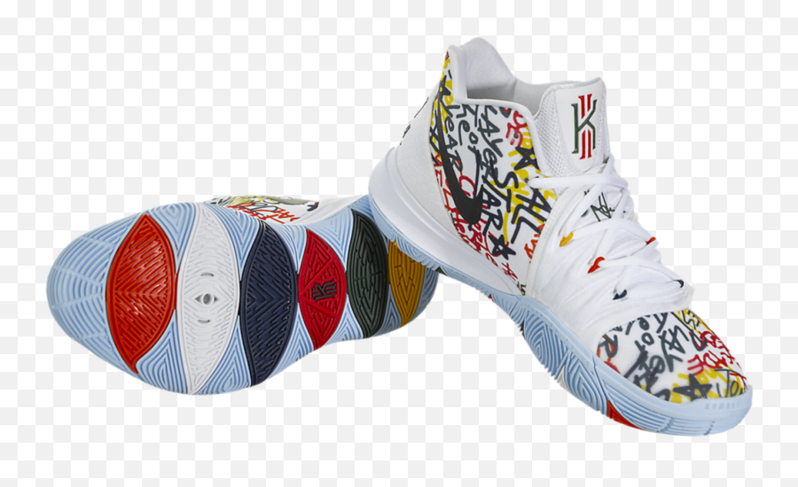 Cheap Nike Kyrie 5 Fake Nike Kyrie 5 Shoes Sale - Round Toe Emoji,Footlocker Emoji
