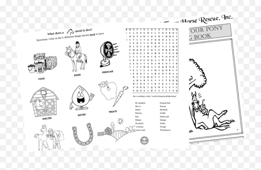 Days End Farm Horse Rescue - Language Emoji,Emotions Word Search Pdf