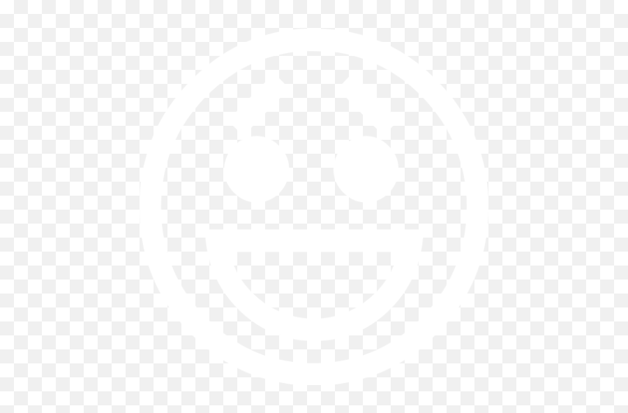 White Emoticon 47 Icon - Free White Emoticon Icons Wide Grin Emoji,X In Box Emoticon