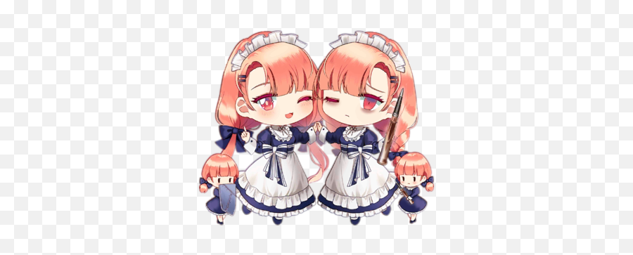 Girls Frontline Fairies Characters - Tv Tropes Twin Fairy Gfl Emoji,Anime Emoji Blanket