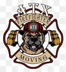 Firefighter Movers In Austin Tx - Fire Rescue Logo Black And White Emoji,Emotions When Family Moves Away