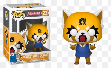 Funko Aggretsuko - Funko Pop Aggretsuko Rage Emoji,Rage Emotion Anime