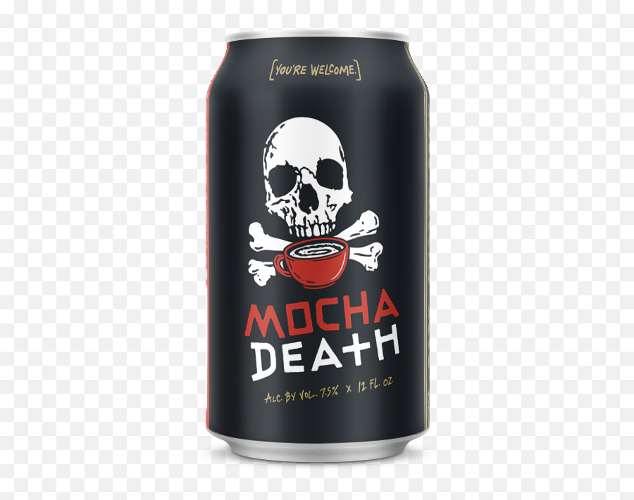 Mocha Death Made By Iron Horse Brewery - Language Emoji,Emojis Love You To Death