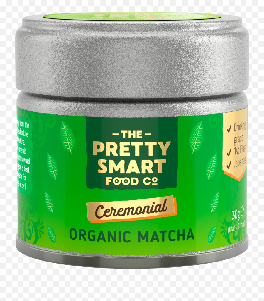 Matcha Green Tea Powder The Pretty Smart Food Co 30g - Skin Care Emoji,Emotion Classic With Green Tea Extract