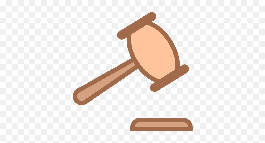 Law Icon - Mallet Emoji,Mallet Emoji