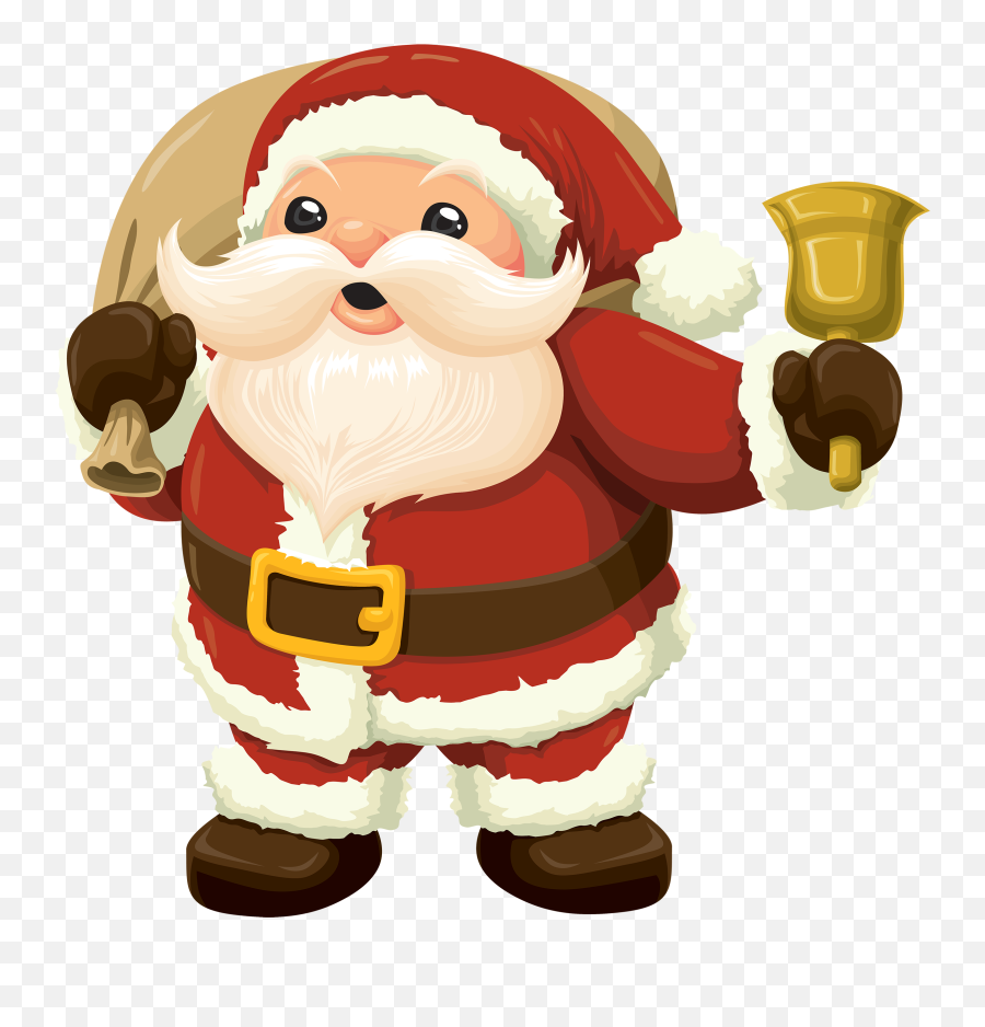 Animated Christmas Bells Png U0026 Free Animated Christmas Bells - Vector Santa Claus Png Emoji,Animated Christmas Emojis
