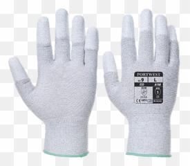 Portwest A198 Antistatic Pu Fingertip Glove - Portwest A198 Emoji,Mask And Gloves Emoji