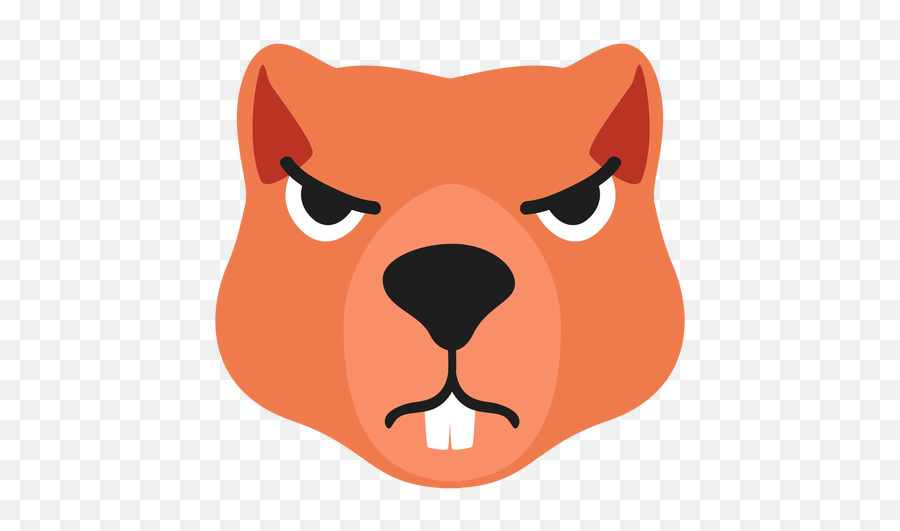 Anger Graphics To Download - Sad Beaver Emoji,Orange Angry Emoji